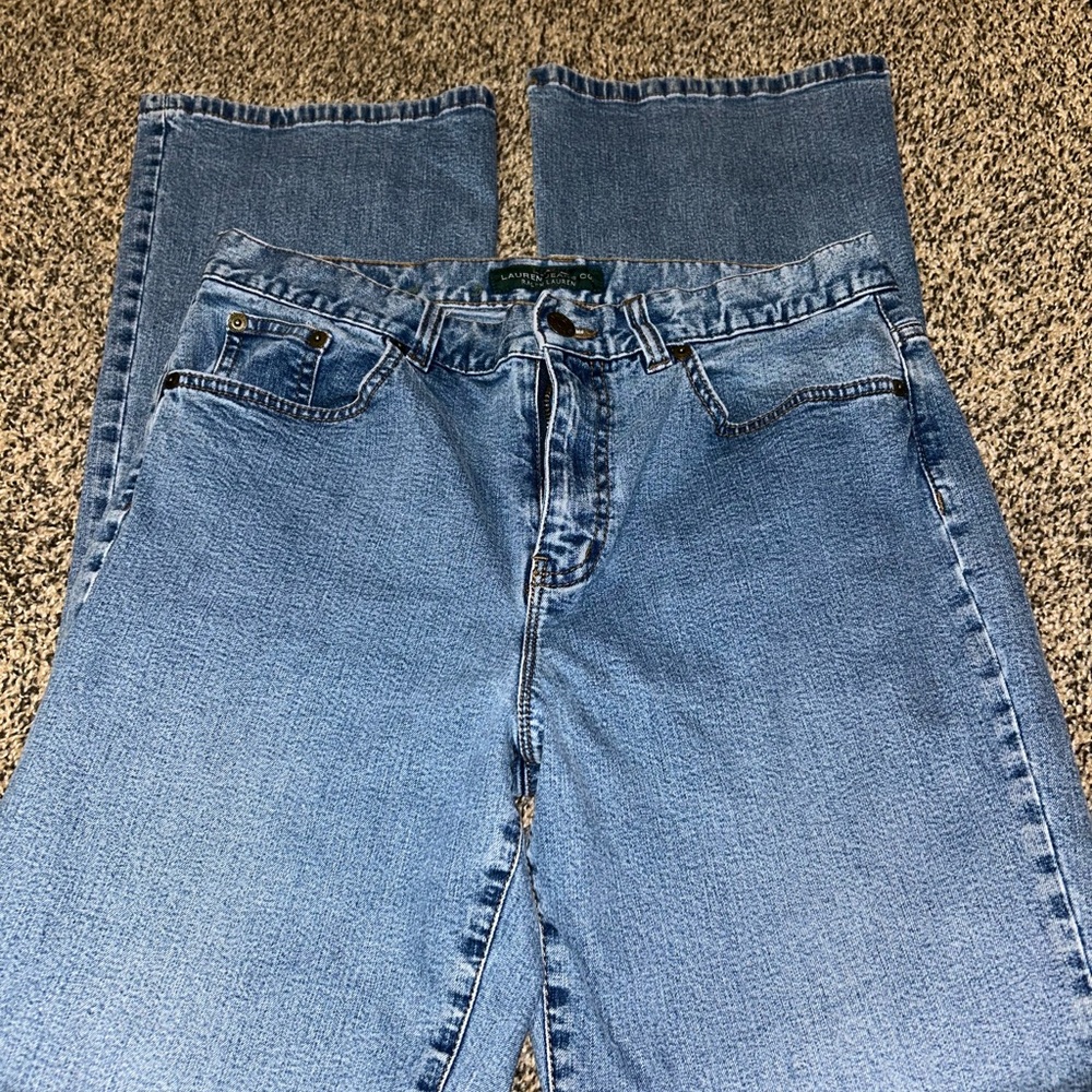 Ralph Lauren Blue Straight Leg Jeans Classic Denim